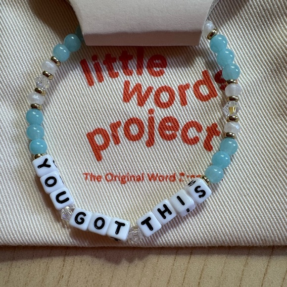 Little Words Project “You Got This” Inspirational Bracelet Sz Small Medium NWT - Picture 6 of 7